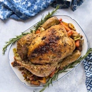 Roasted Herbs & Butter Whole Chicken (Whole)