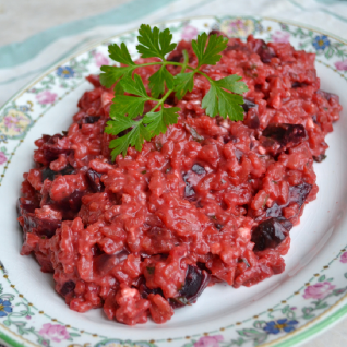Beetroot, Cashew, Mint & Yogurt  Risotto (Vegan) (3 lbs)