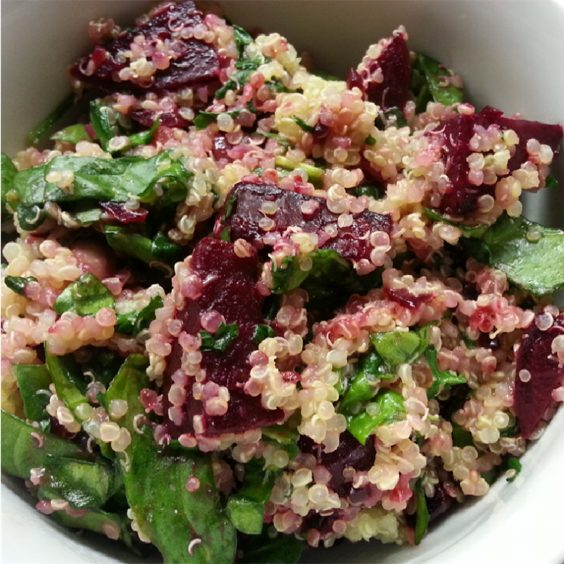 Beet Root, Apple & Quinoa Salad (Vegan)  (4 lbs)