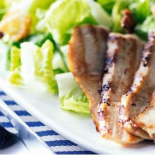 Caesar Salad w/ Slow-cook Chicken Breast (4 lbs)