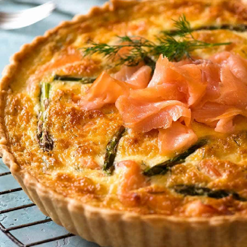 Smoked Salmon & Egg Salad Tart (12pcs)