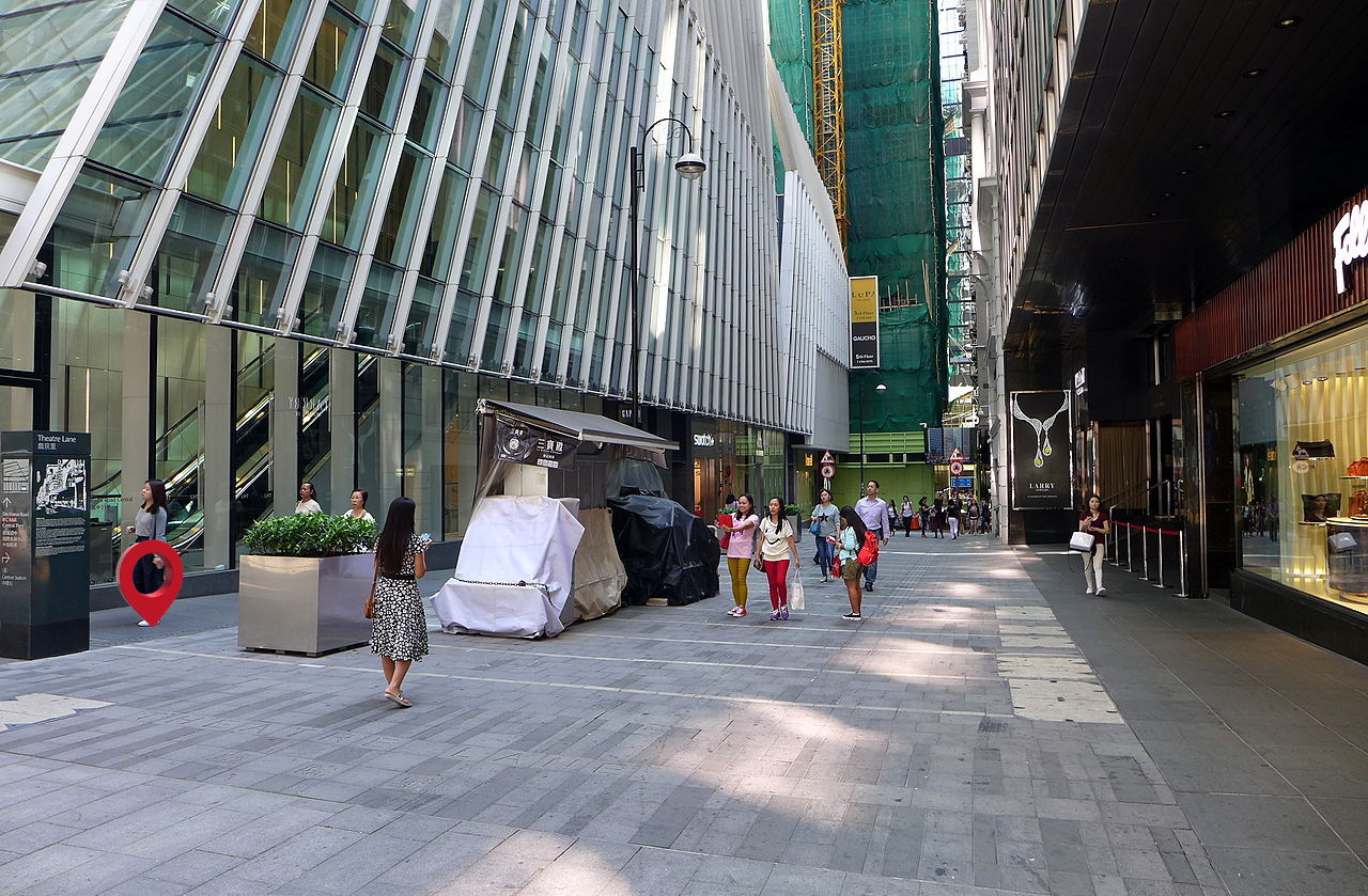 E. China Building – close to Theatre Lane           